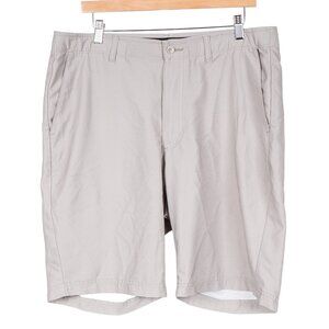 Bolle Bermuda Shorts 36 Mens Tan Striped Pockets Casual Summer Light Stretch